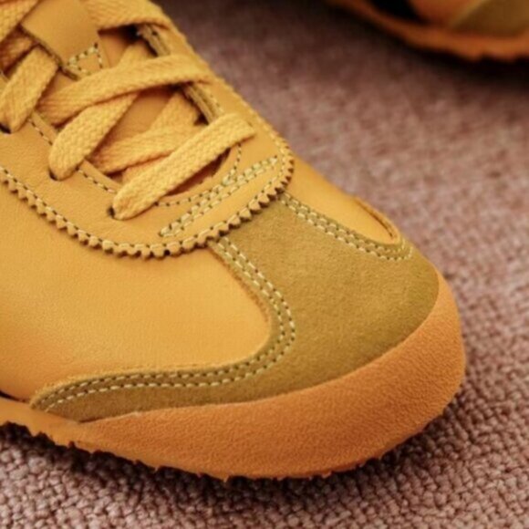 Onitsuka Tiger By Asics Mexico 66 Yellow Black Sneakers - Picture 3 of 6